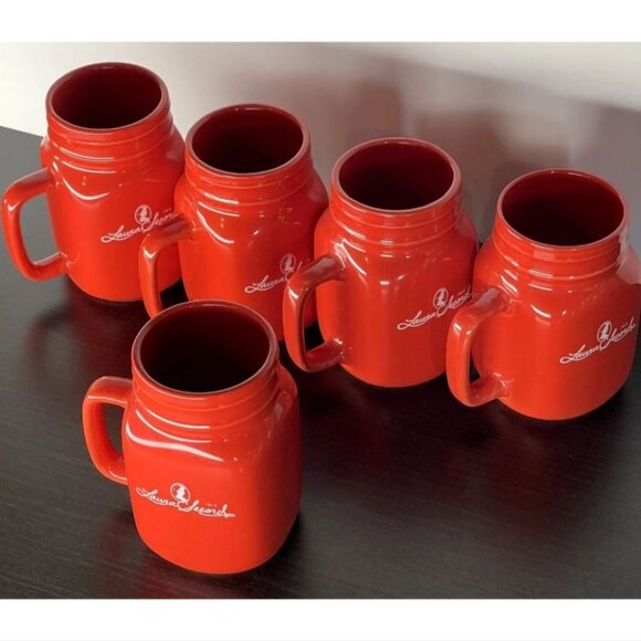Laura Secord Set Of 5 Coffee Tea Hot Chocolate Mug Jars - Picture 2 of 4